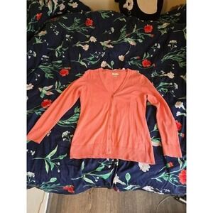 Van Heusen Cardigan 100% Cotton‎ Women's Medium